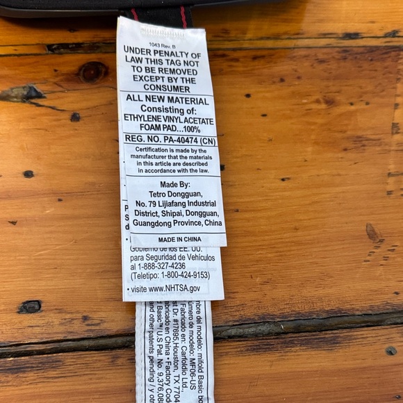 mifold portable lightweight booster seat - Picture 4 of 6